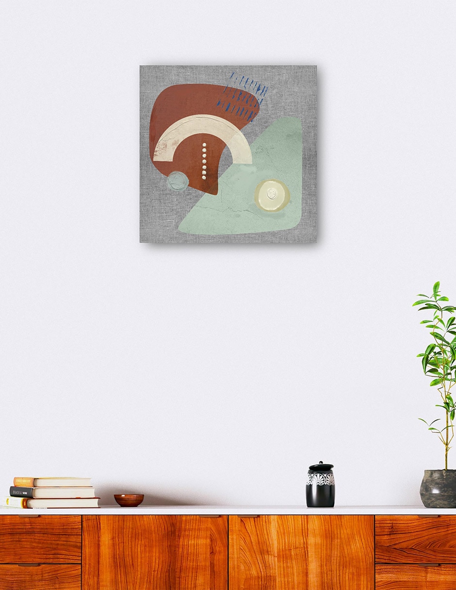 Cuadro decorativo Modogo VI técnica mixta Formas 6