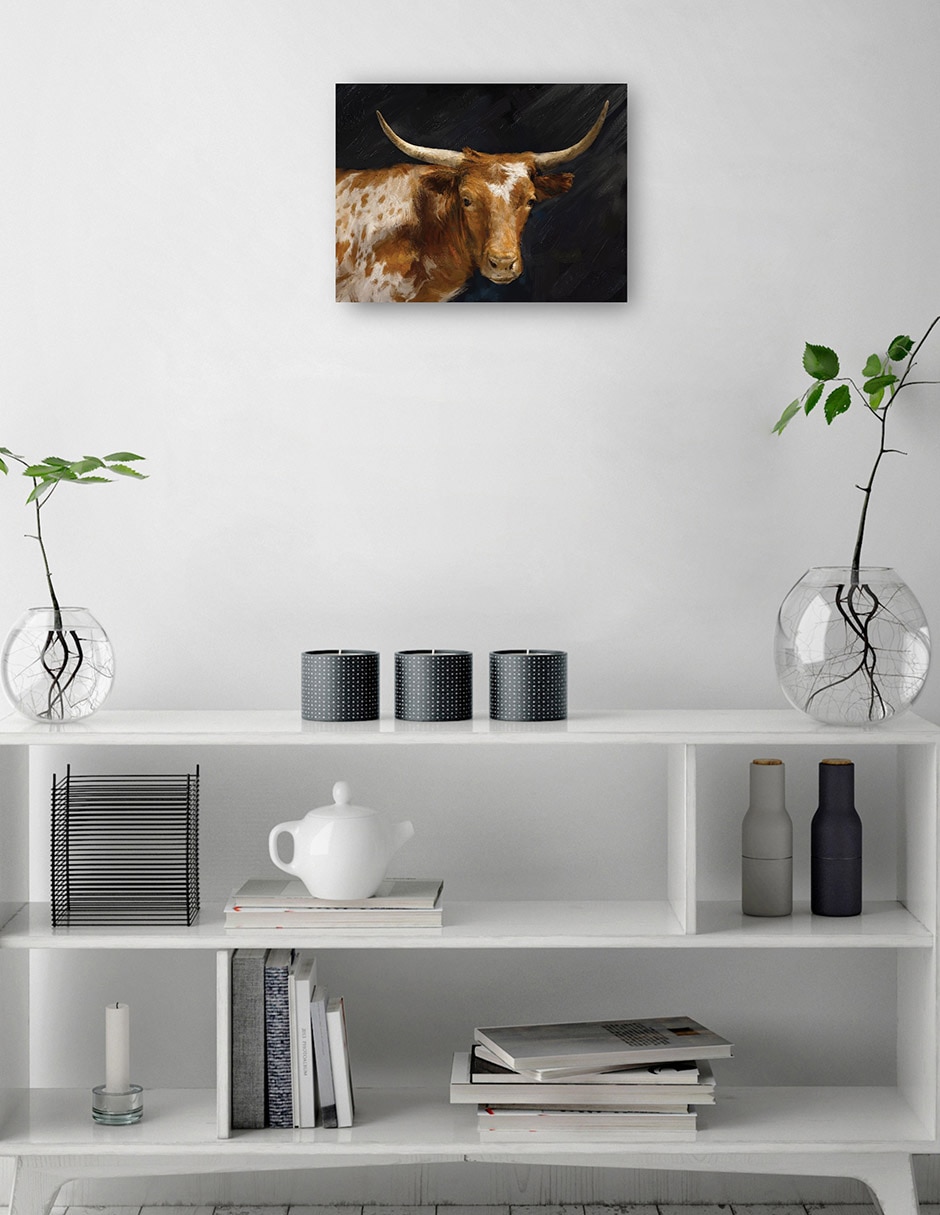 Cuadro decorativo Mercado alcista técnica mixta Animales Domésticos 2