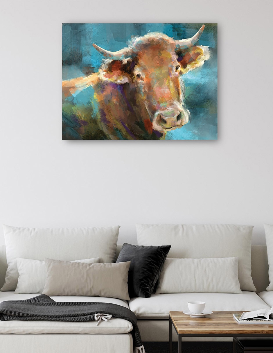 Cuadro decorativo Marvin técnica mixta Animales Domésticos 5