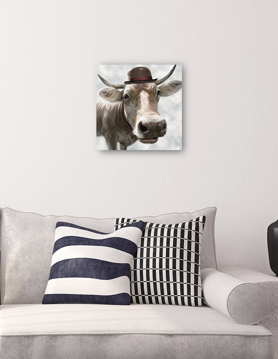 Cuadro decorativo Matón técnica mixta Animales Domésticos 4