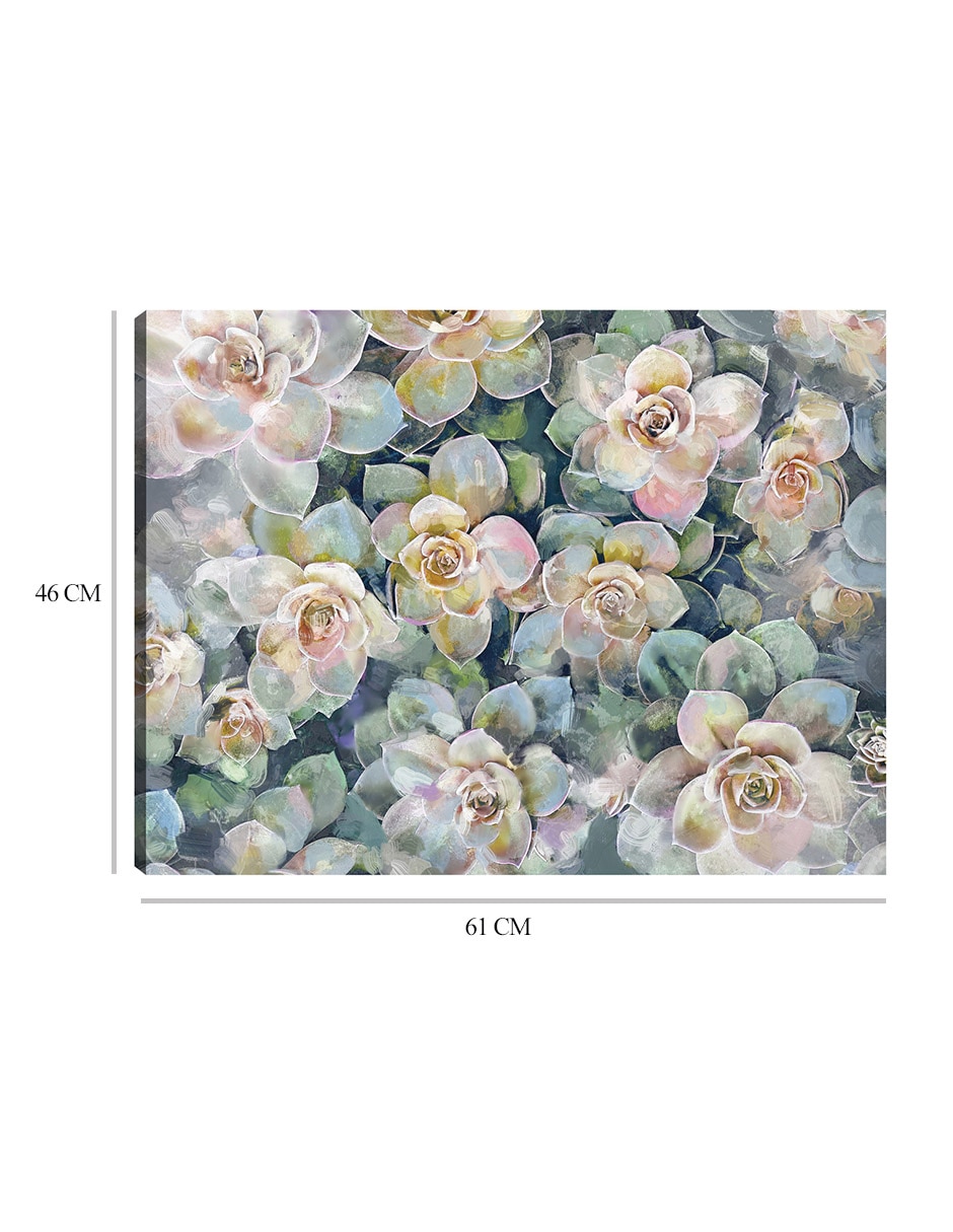 Cuadro decorativo Oasis técnica mixta Primavera 3
