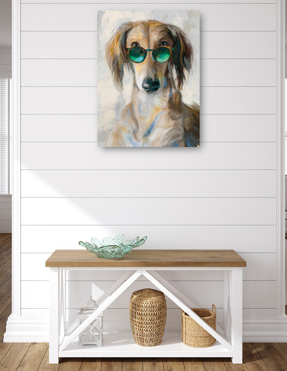 Cuadro decorativo Niños geniales II técnica mixta Animales Domésticos 4