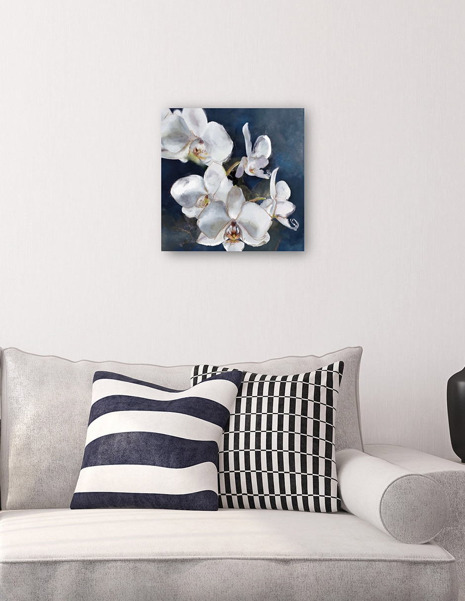 Cuadro decorativo Orquídea en la marina técnica mixta Floración 4
