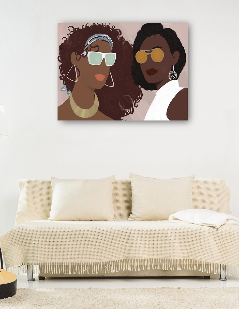 Cuadro decorativo Novias técnica mixta Gente 6
