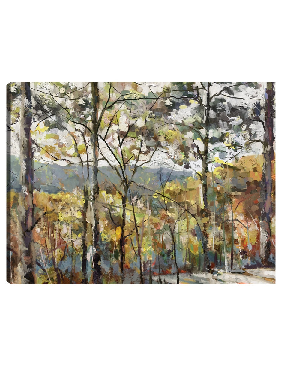 Cuadro decorativo Nuevas alturas técnica mixta Bosques