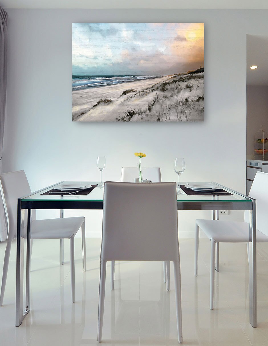 Cuadro decorativo Momento de tranquilidad técnica mixta Playas 6