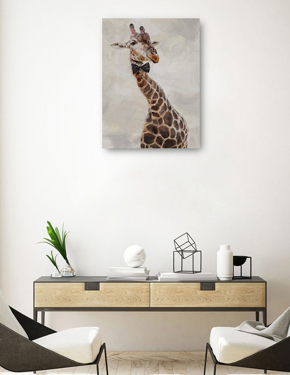 Cuadro decorativo Pantalones de lujo técnica mixta Animales Domésticos 3