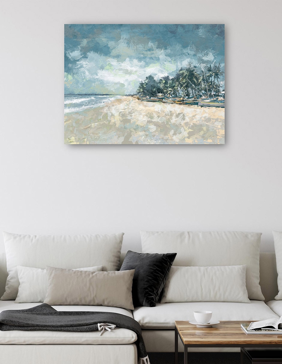 Cuadro decorativo Paraíso técnica mixta Playas 5