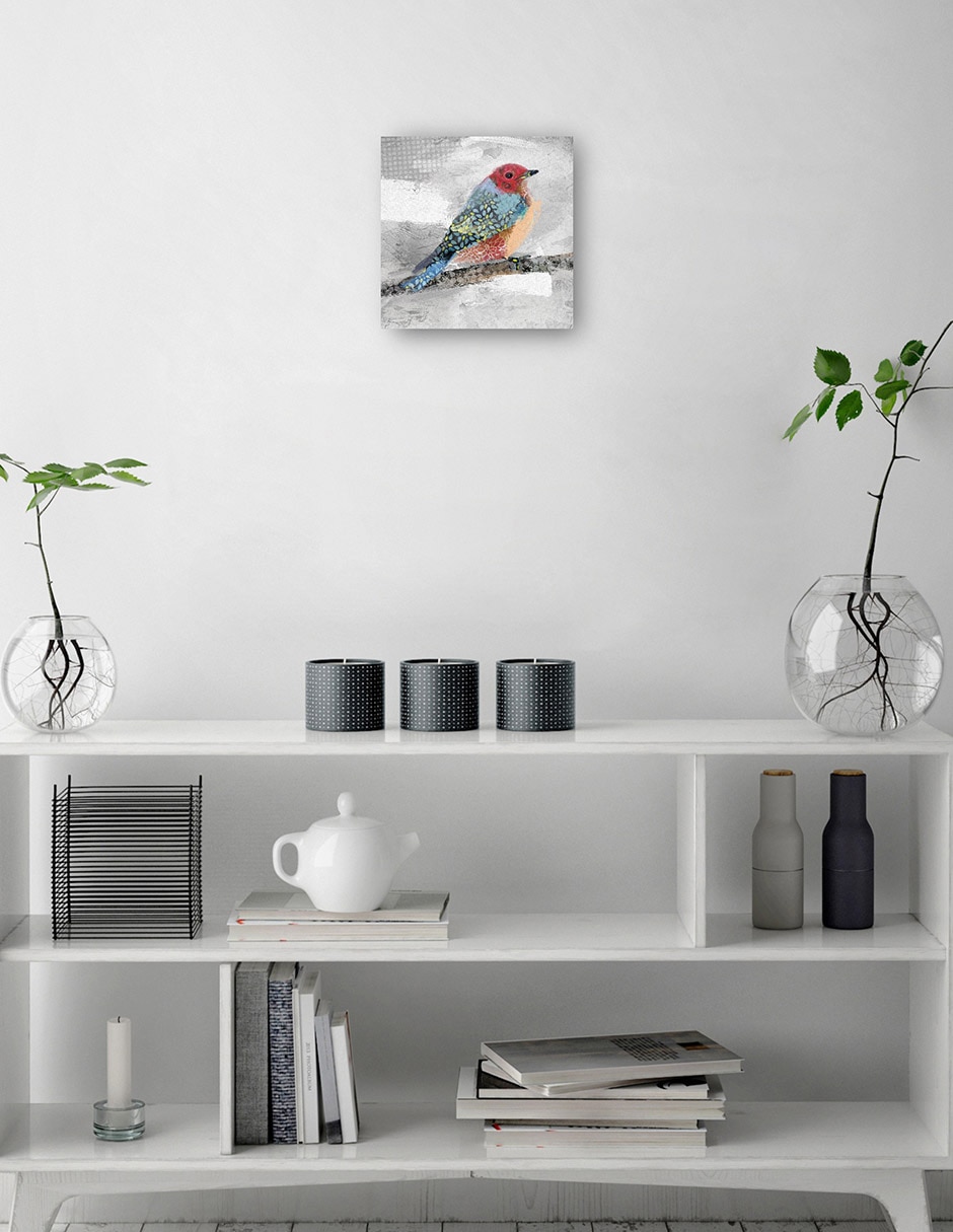 Cuadro decorativo Patrones de vuelo III técnica mixta Aves Silvestres 2