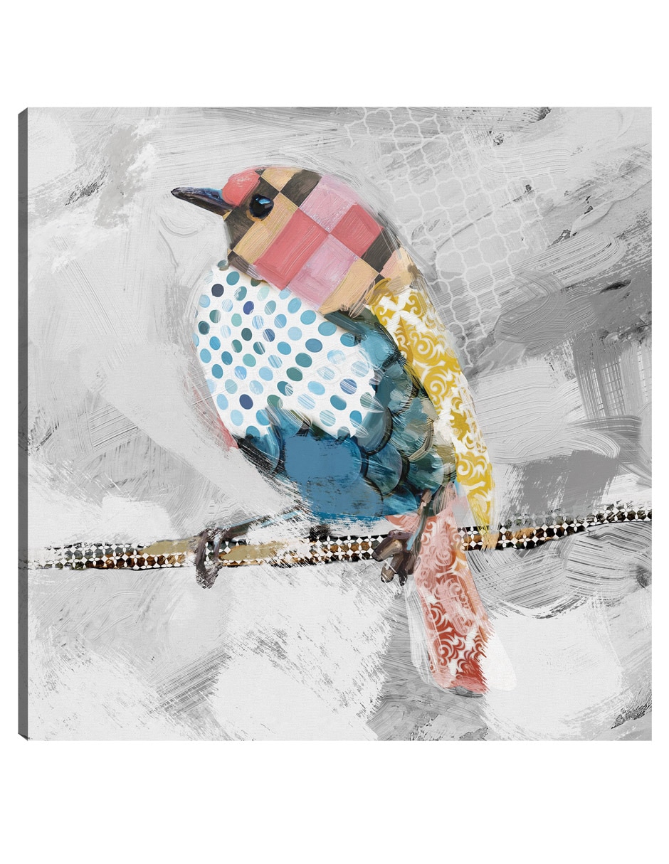 Cuadro decorativo Patrones de vuelo IV técnica mixta Aves Silvestres