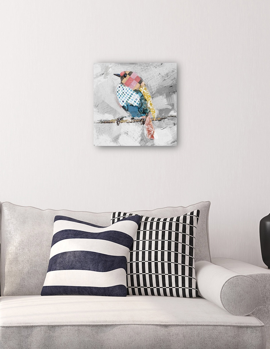 Cuadro decorativo Patrones de vuelo IV técnica mixta Aves Silvestres 4