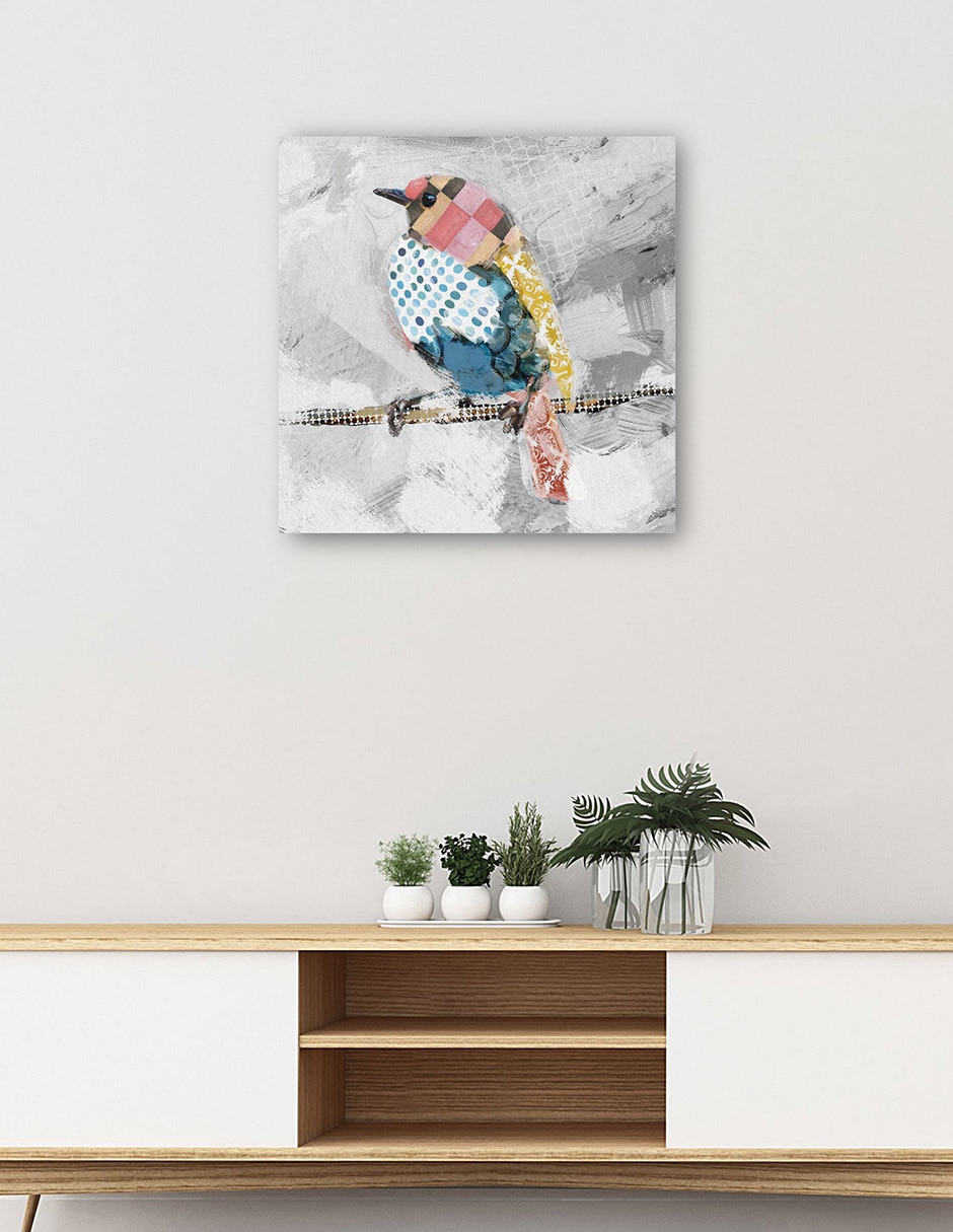 Cuadro decorativo Patrones de vuelo IV técnica mixta Aves Silvestres 5