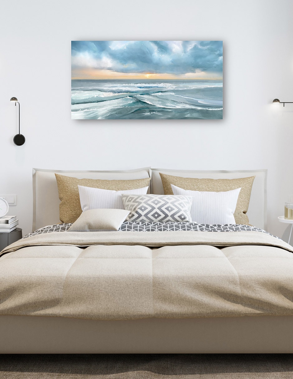 Cuadro decorativo Pausa perfecta técnica mixta Playas 6