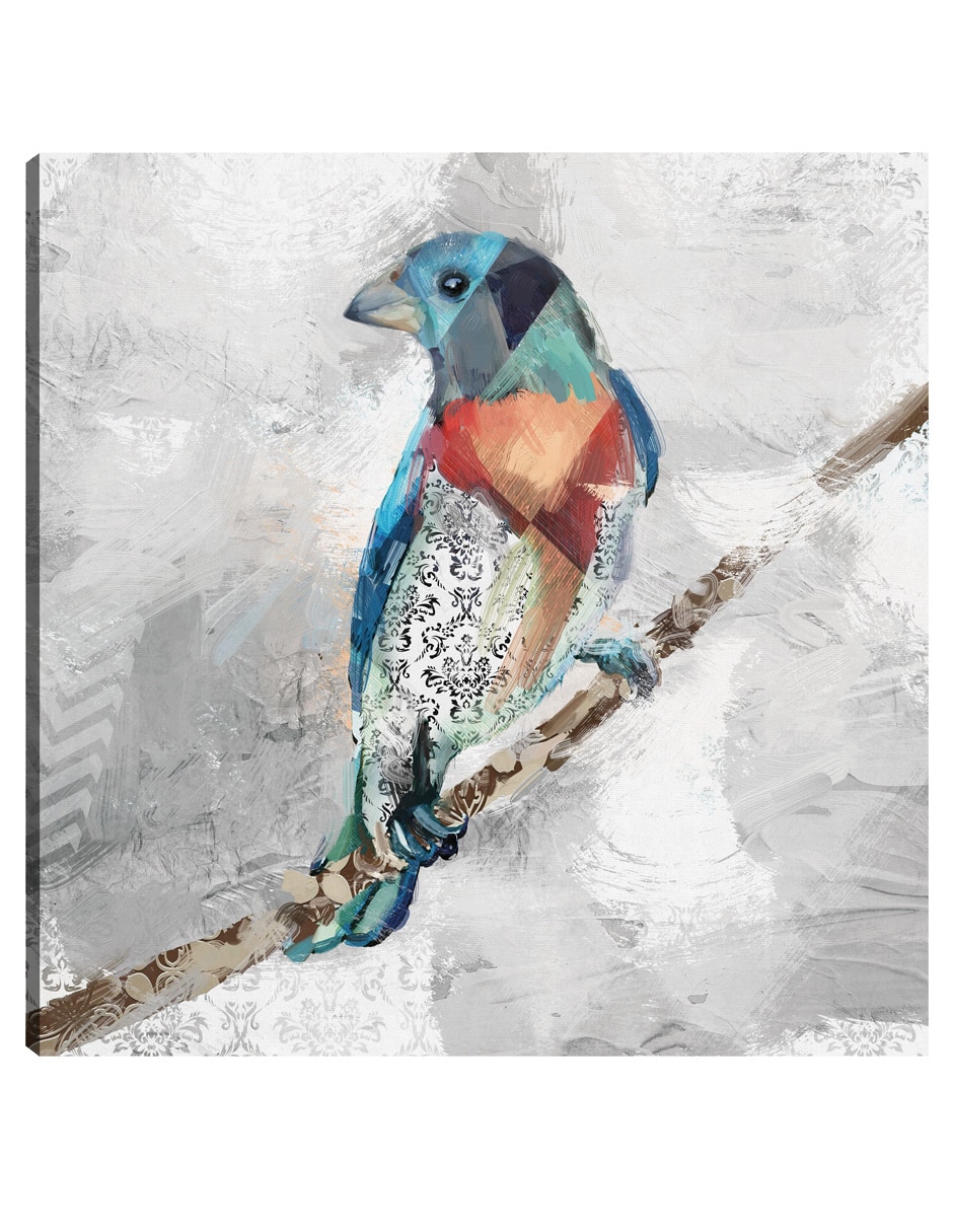 Cuadro decorativo Patrones de vuelo I técnica mixta Aves Silvestres