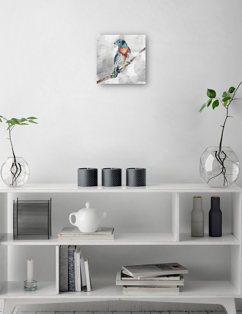 Cuadro decorativo Patrones de vuelo I técnica mixta Aves Silvestres 2