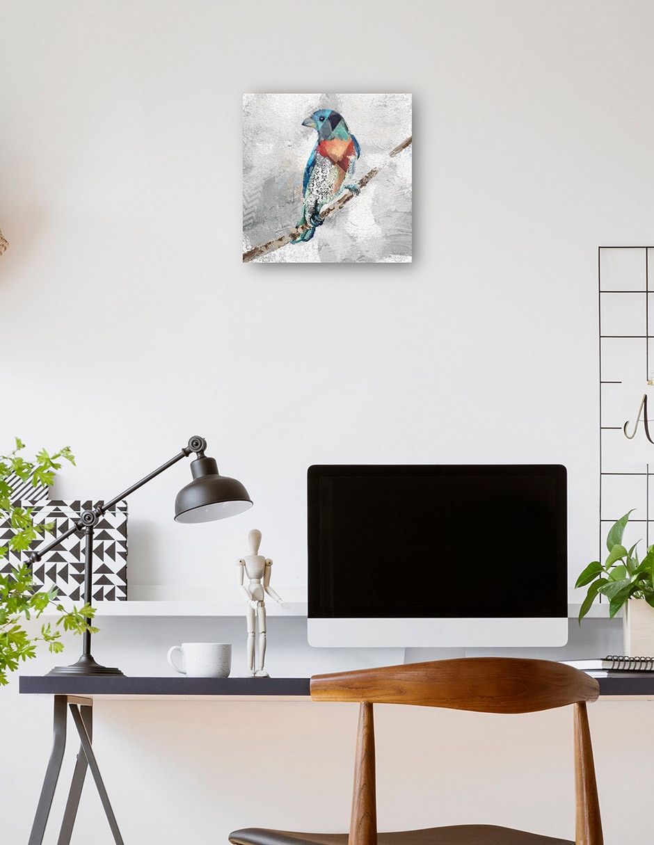 Cuadro decorativo Patrones de vuelo I técnica mixta Aves Silvestres 3