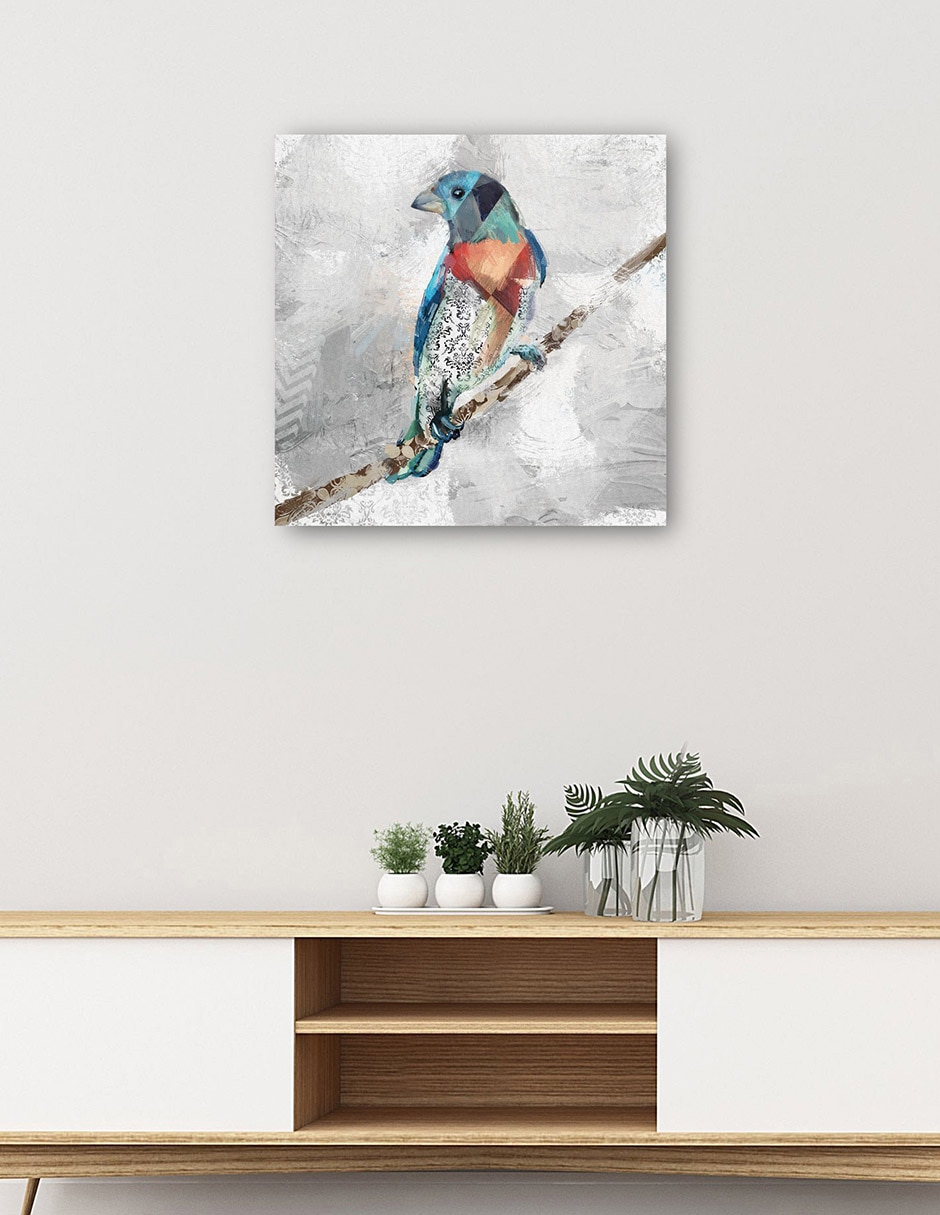 Cuadro decorativo Patrones de vuelo I técnica mixta Aves Silvestres 5