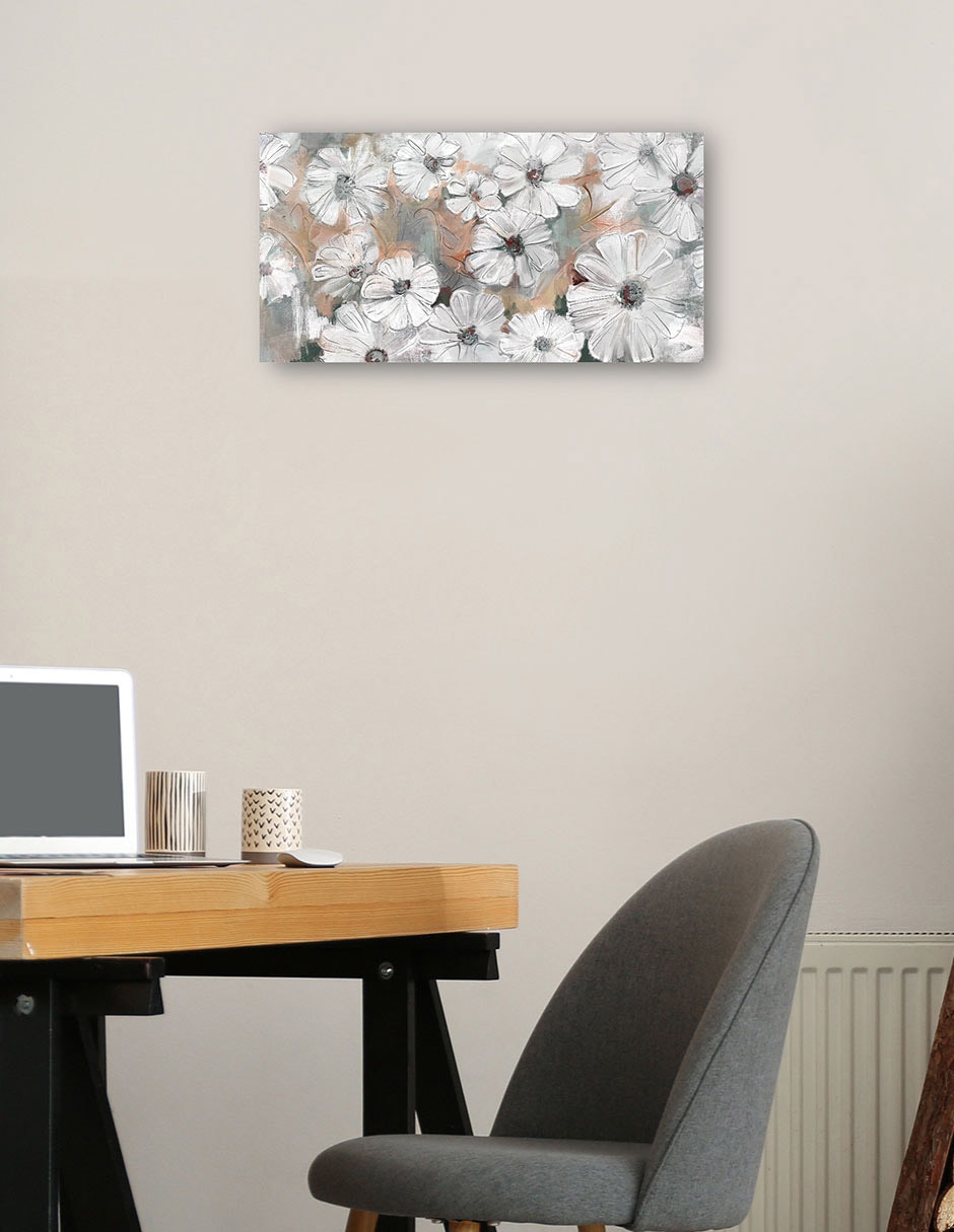 Cuadro decorativo Penélope rubor técnica mixta Floración 2