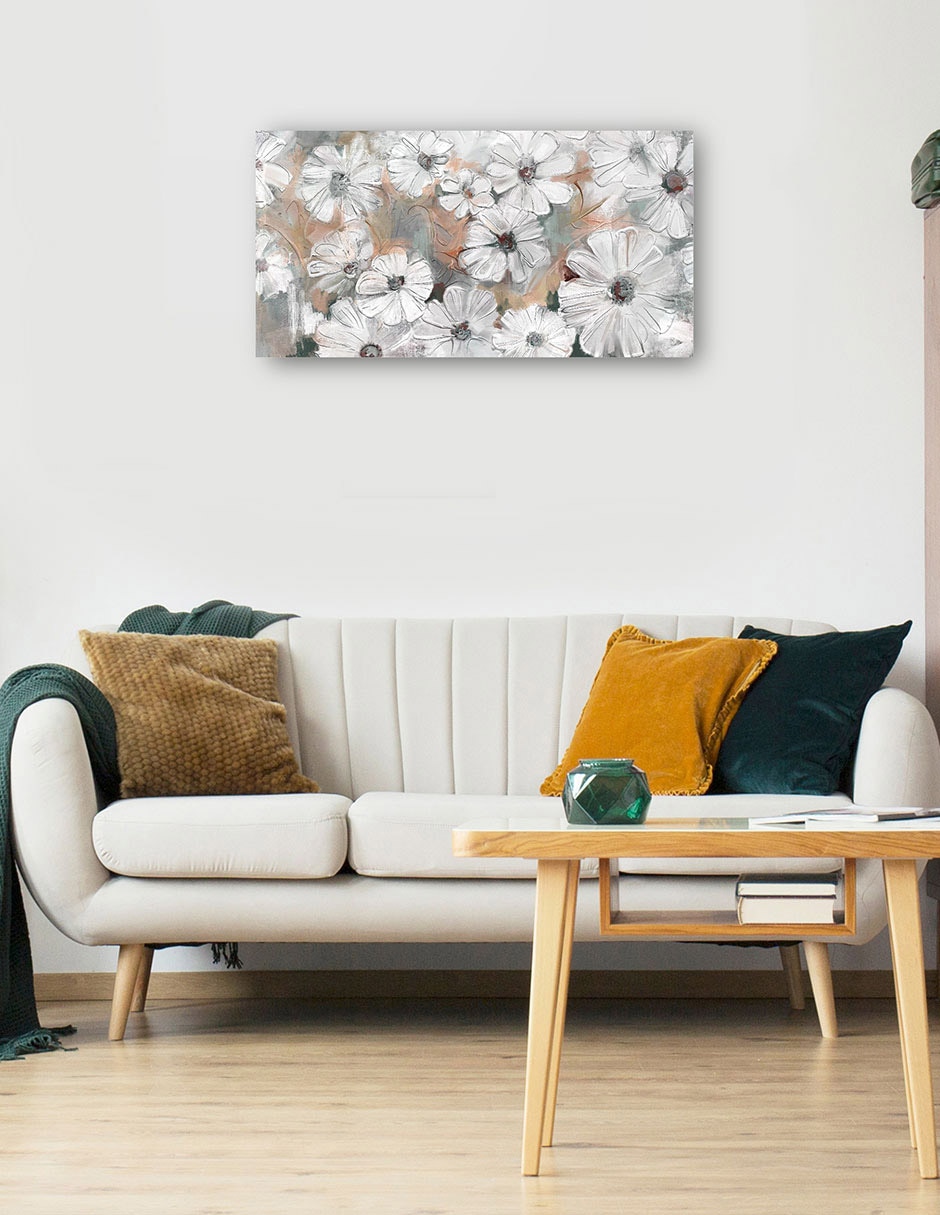 Cuadro decorativo Penélope rubor técnica mixta Floración 5