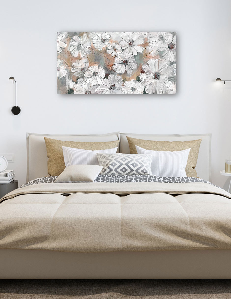 Cuadro decorativo Penélope rubor técnica mixta Floración 6