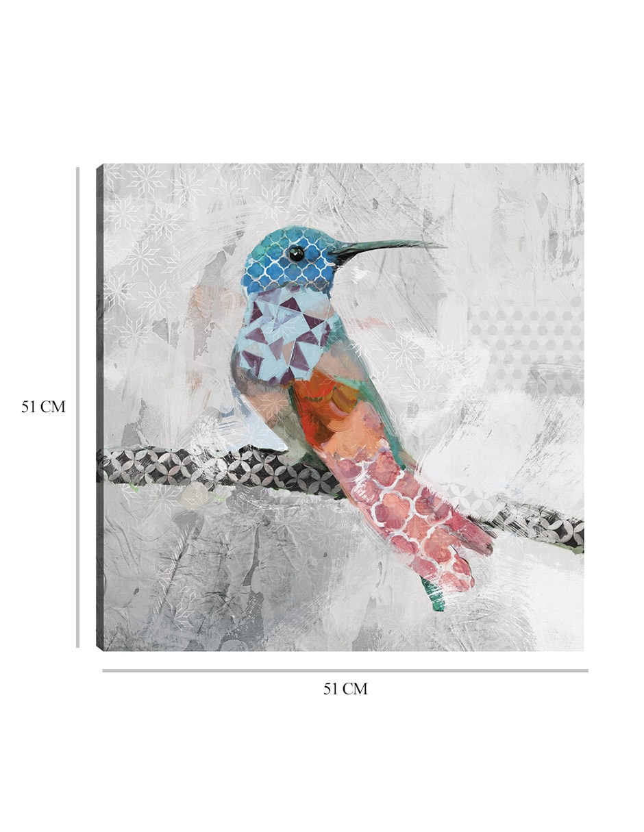 Cuadro decorativo Patrones de vuelo II técnica mixta Aves Silvestres 9