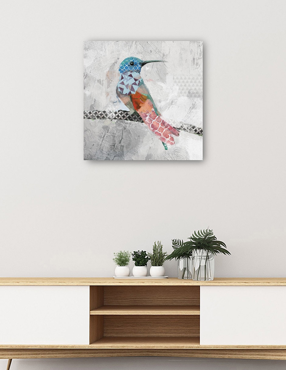 Cuadro decorativo Patrones de vuelo II técnica mixta Aves Silvestres 5