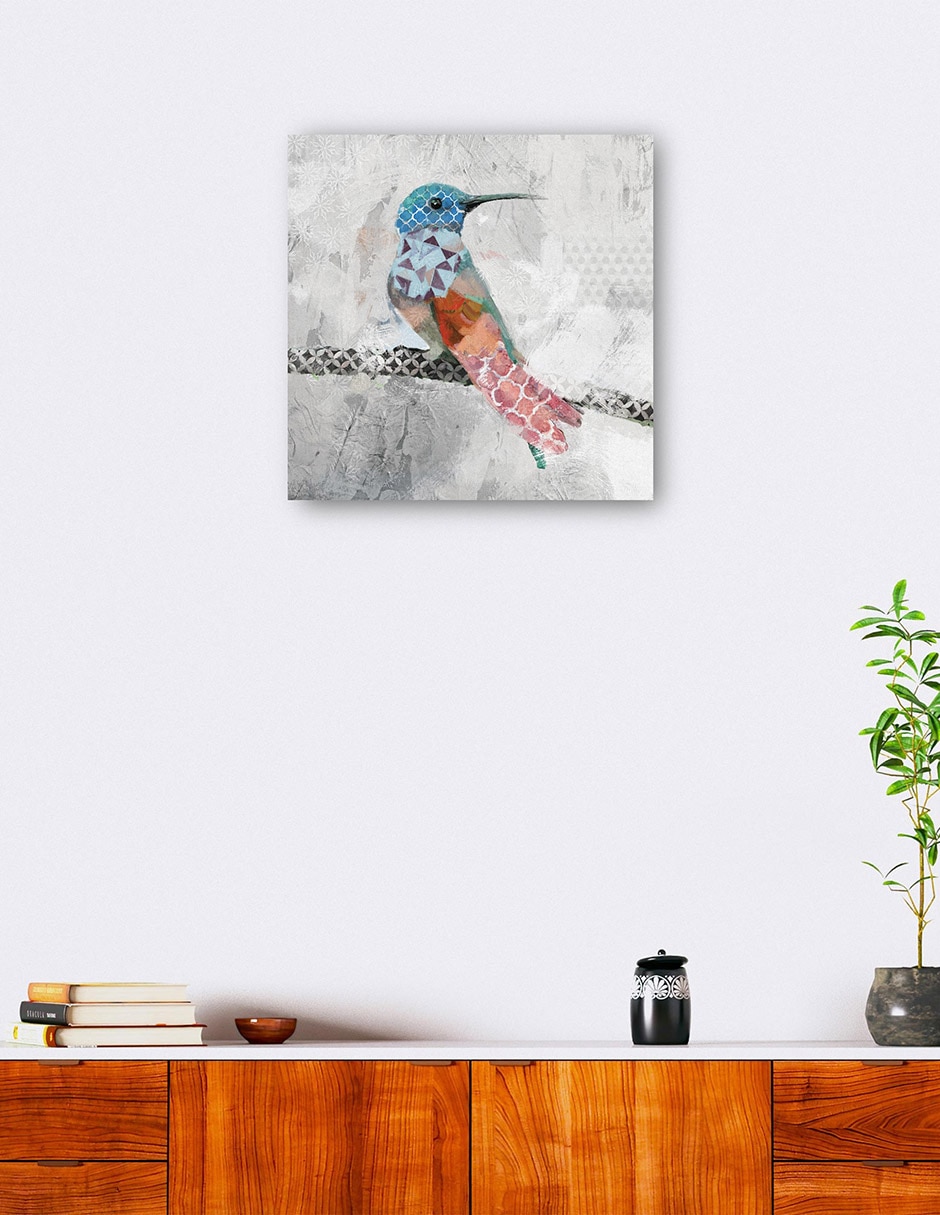 Cuadro decorativo Patrones de vuelo II técnica mixta Aves Silvestres 6