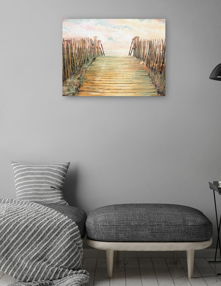 Cuadro decorativo Paso técnica mixta Caminos 4