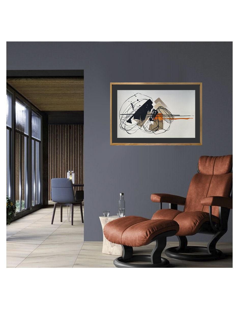 Pintura Enigma técnica acrílico 4