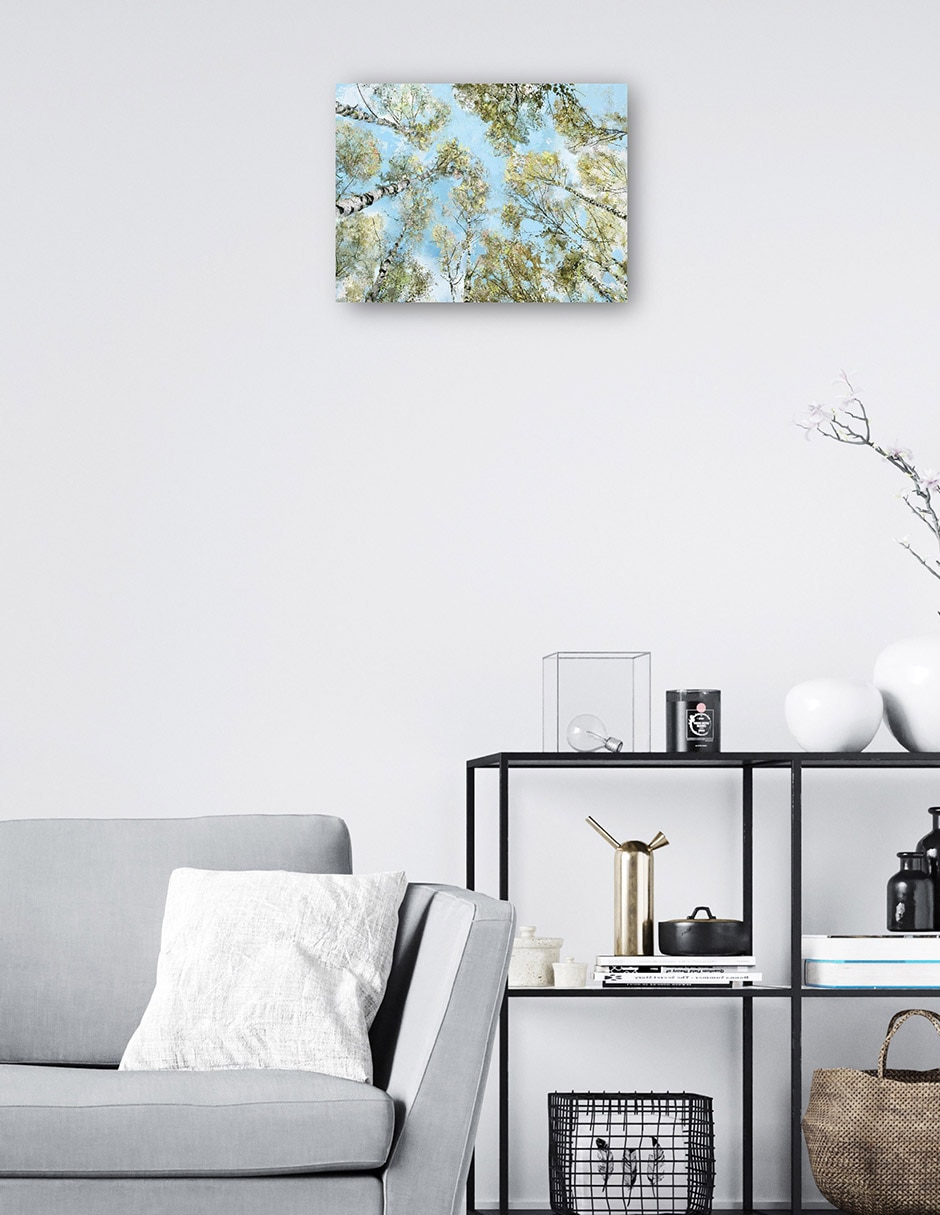Cuadro decorativo Por encima de todo técnica mixta Inspiración 2