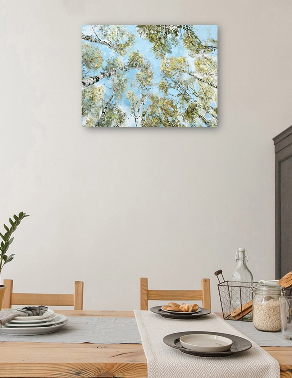 Cuadro decorativo Por encima de todo técnica mixta Inspiración 4
