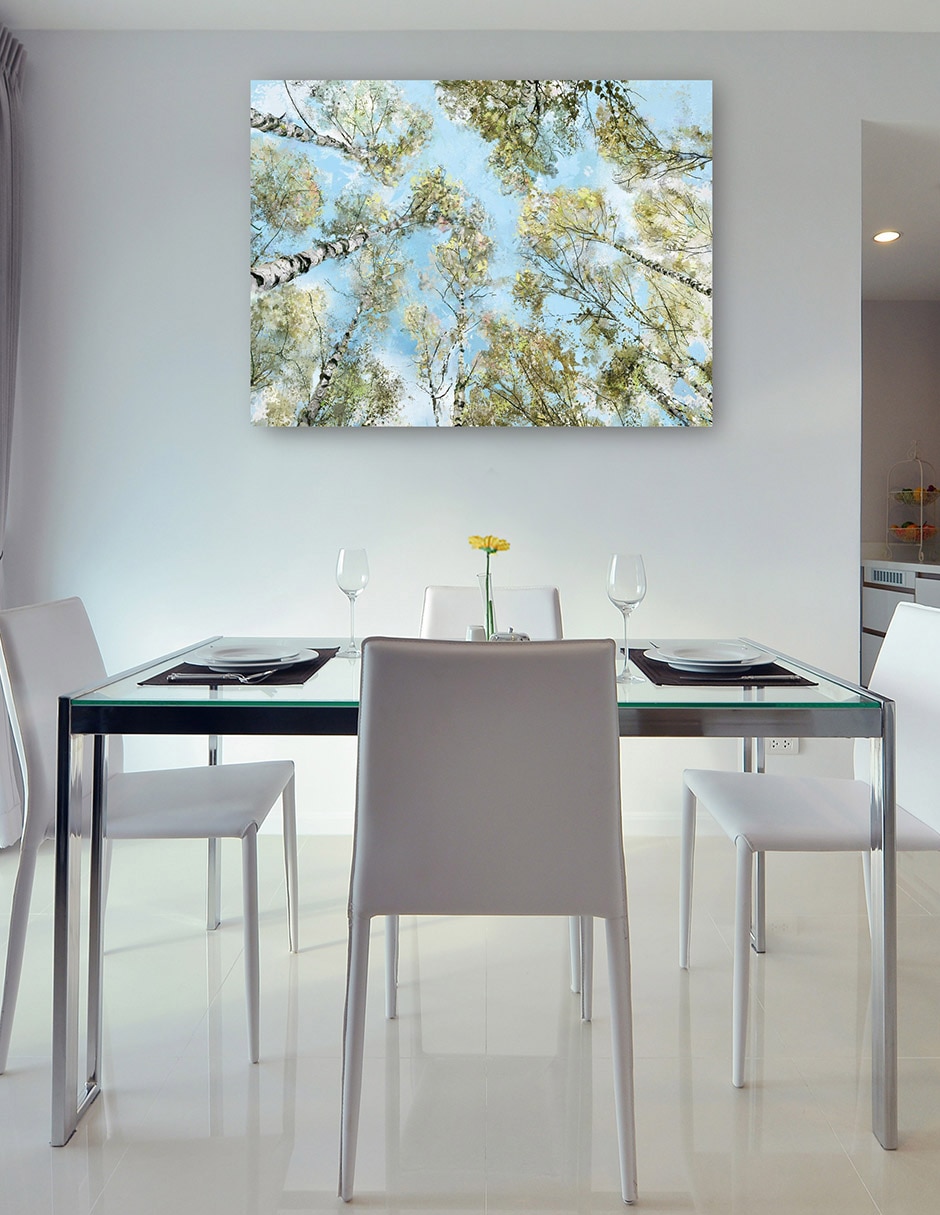 Cuadro decorativo Por encima de todo técnica mixta Inspiración 6