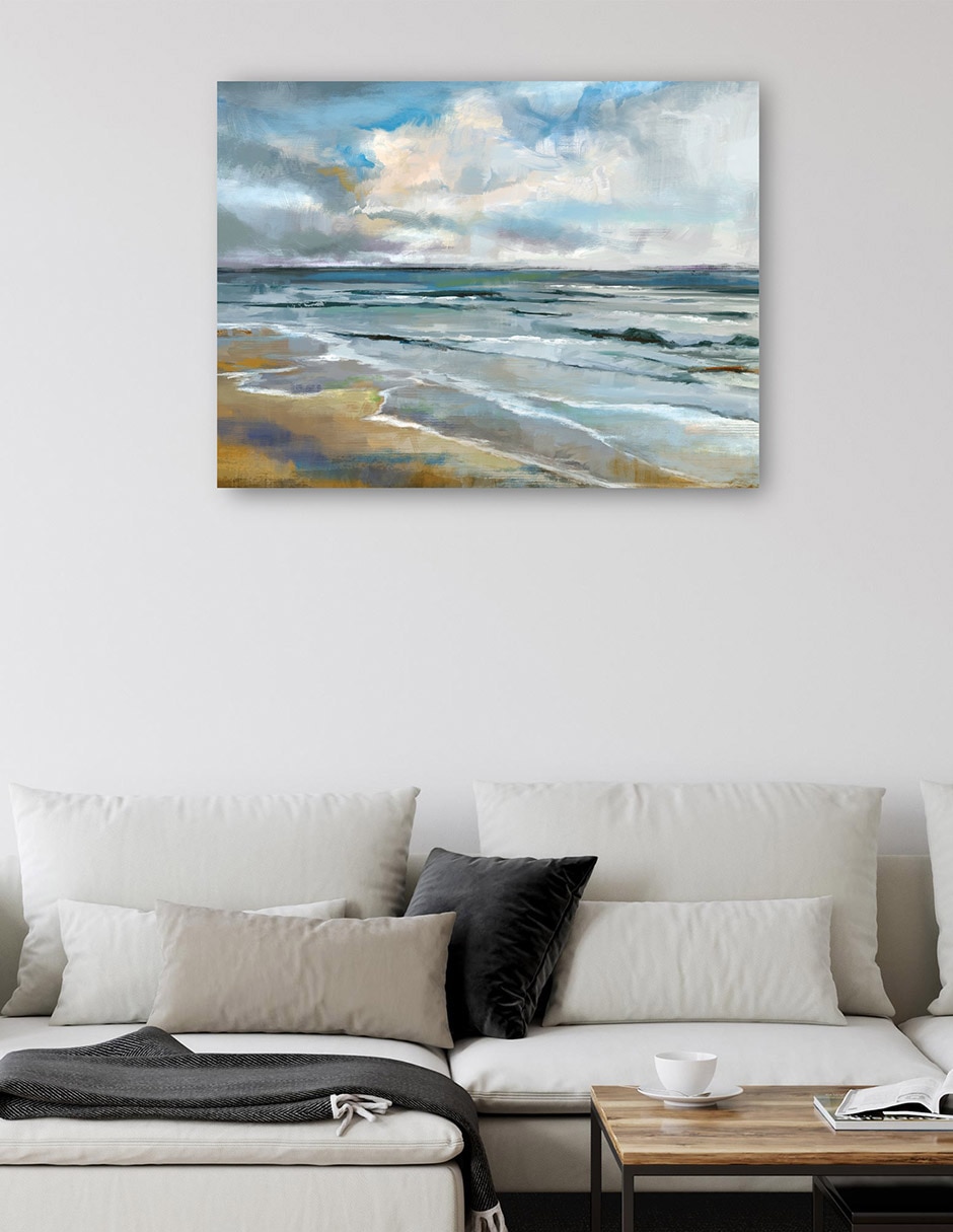 Cuadro decorativo Playa de otoño técnica mixta Playas 5