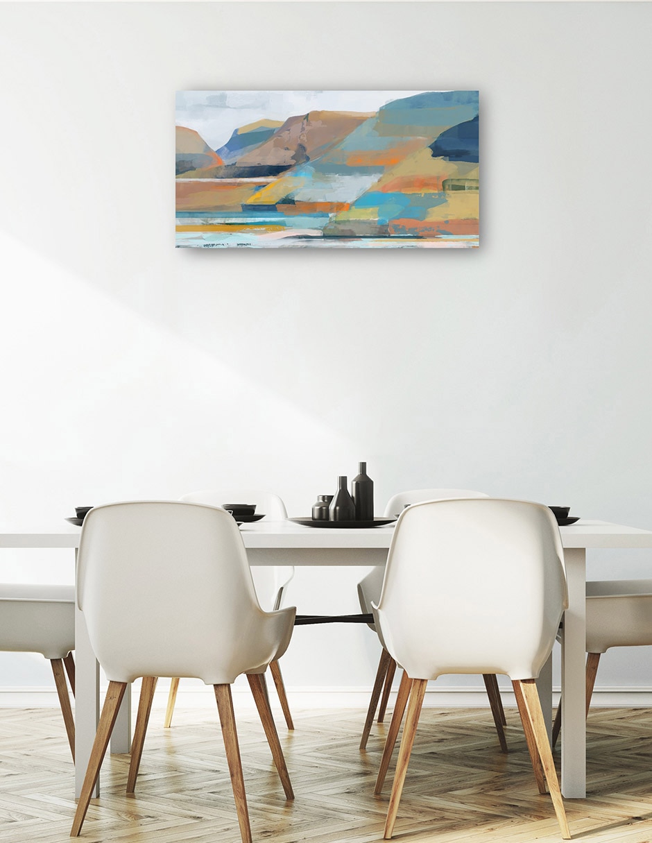 Cuadro decorativo Perspectiva II técnica mixta Lagos 5