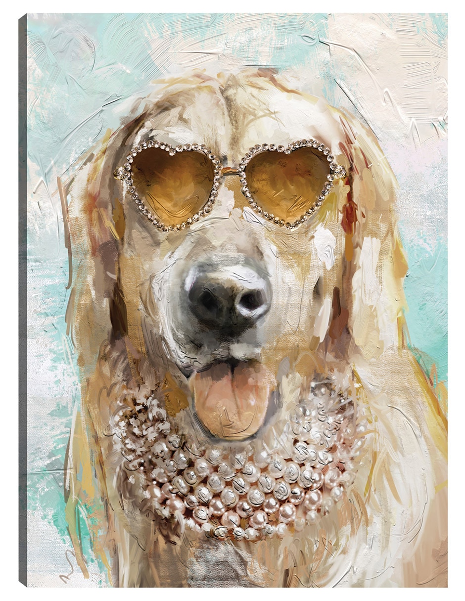 Cuadro decorativo Perrito divas II técnica mixta Animales Domésticos Cuadro decorativo Perrito divas II técnica mixta Animales Domésticos
