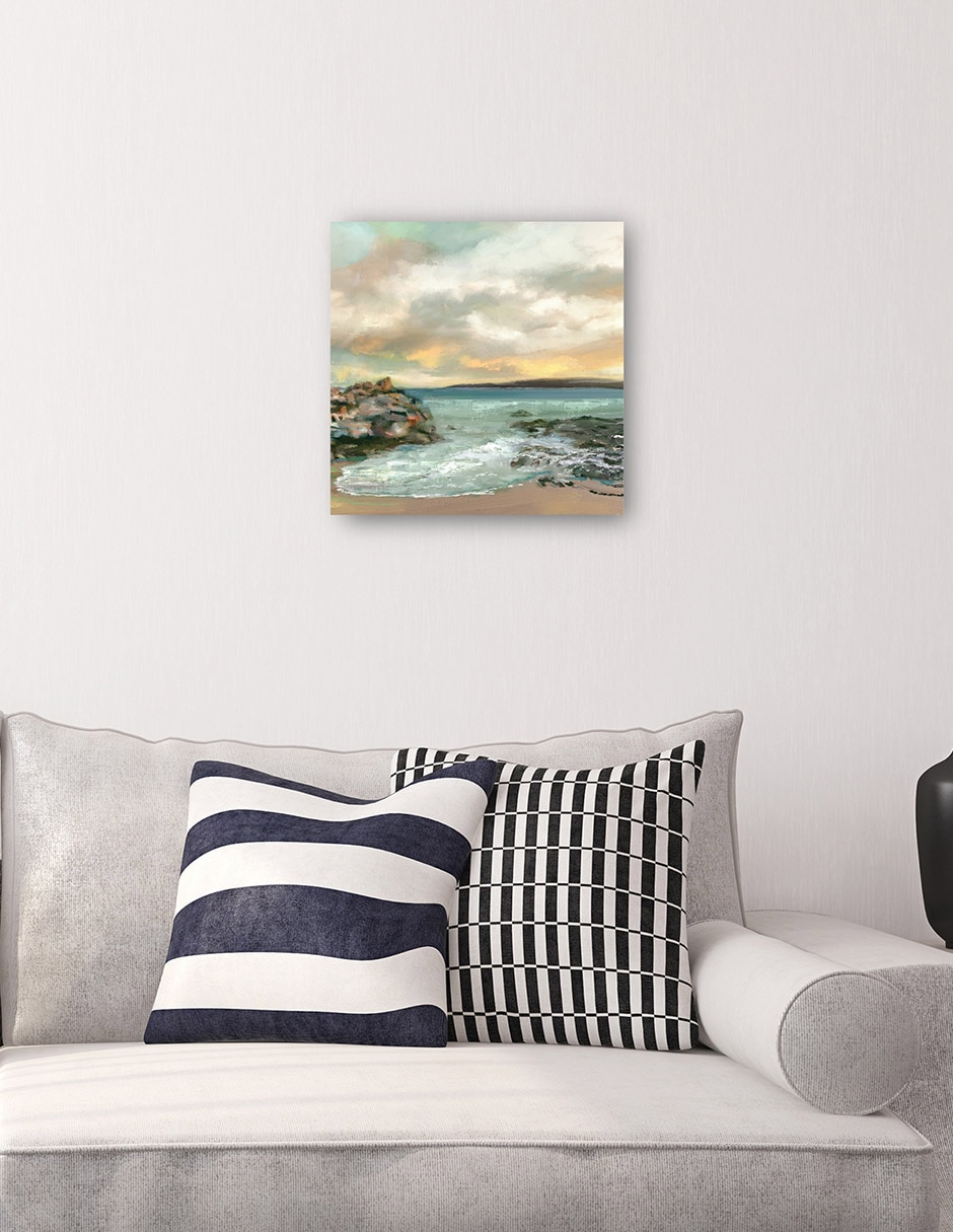 Cuadro decorativo Plaza Secret Cove técnica mixta Playas 4
