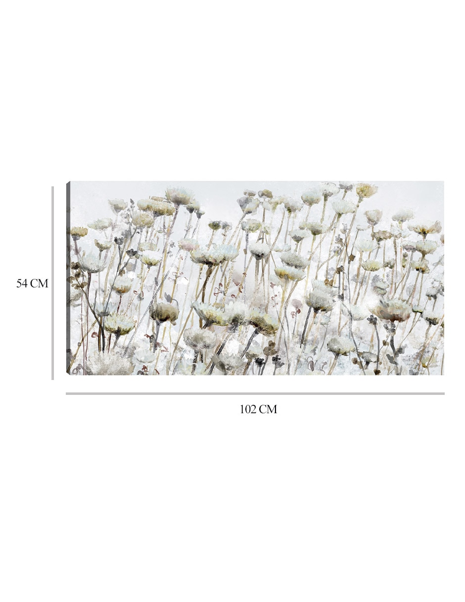 Cuadro decorativo Pradera de marissa técnica mixta Floración 2
