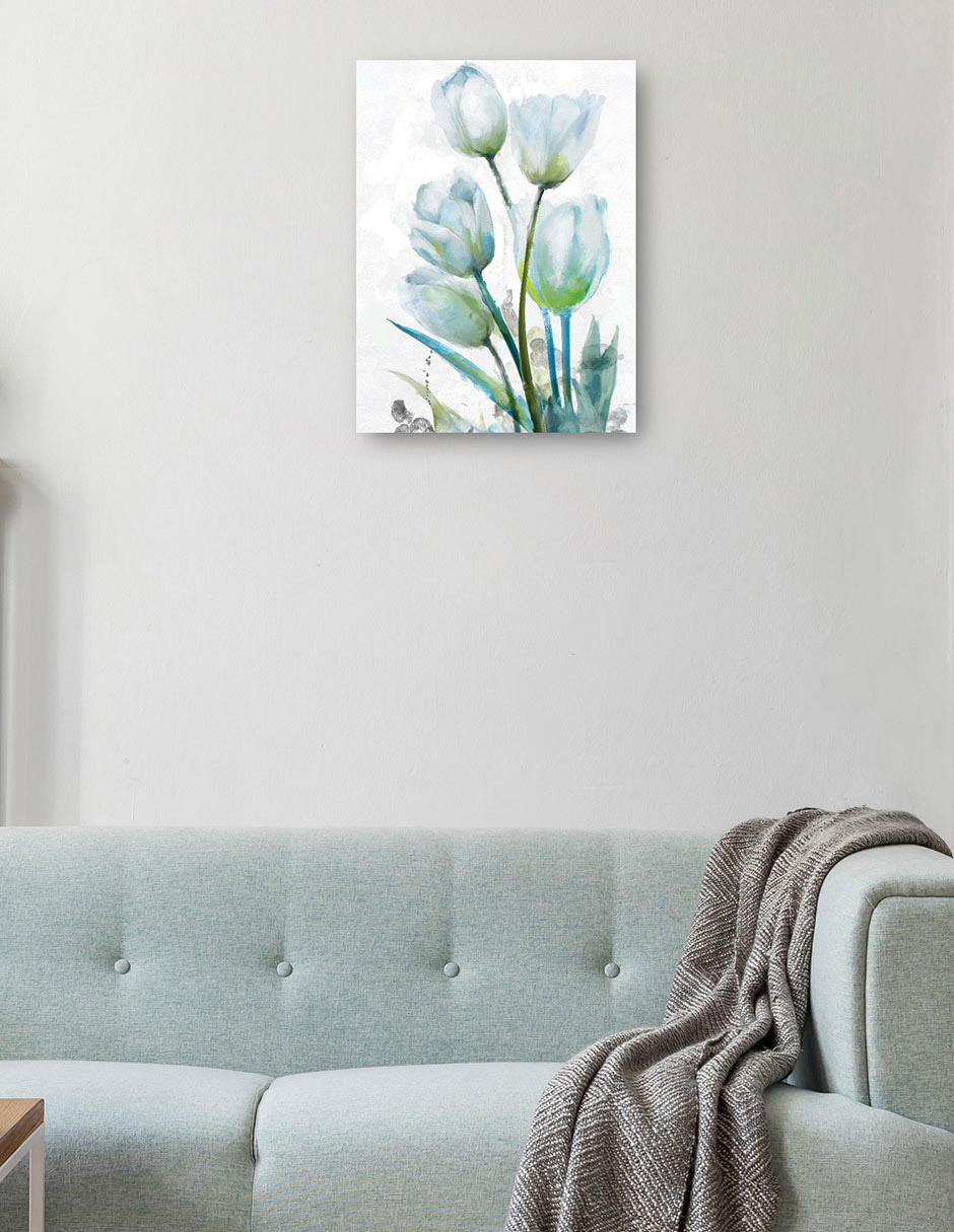 Cuadro decorativo Recolección de tulipanes I técnica mixta Floración 2