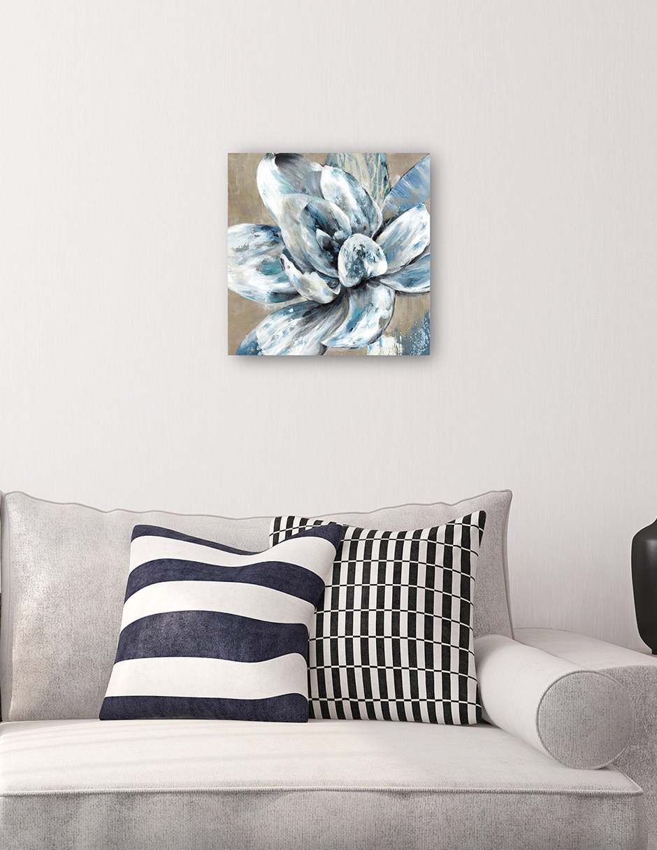 Cuadro decorativo Primavera de plata II técnica mixta Primavera 4