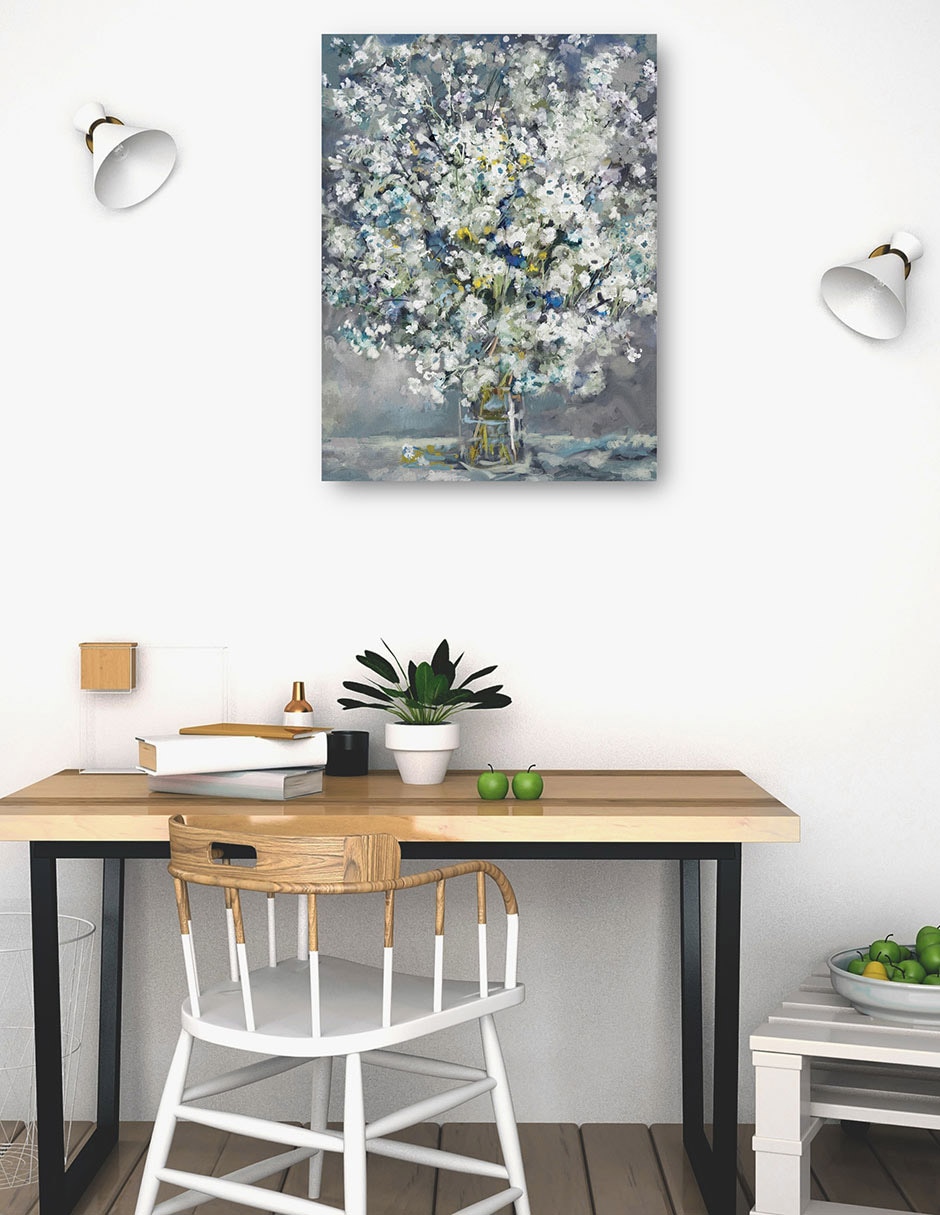 Cuadro decorativo Ramo de flores silvestres I técnica mixta Ramos 4