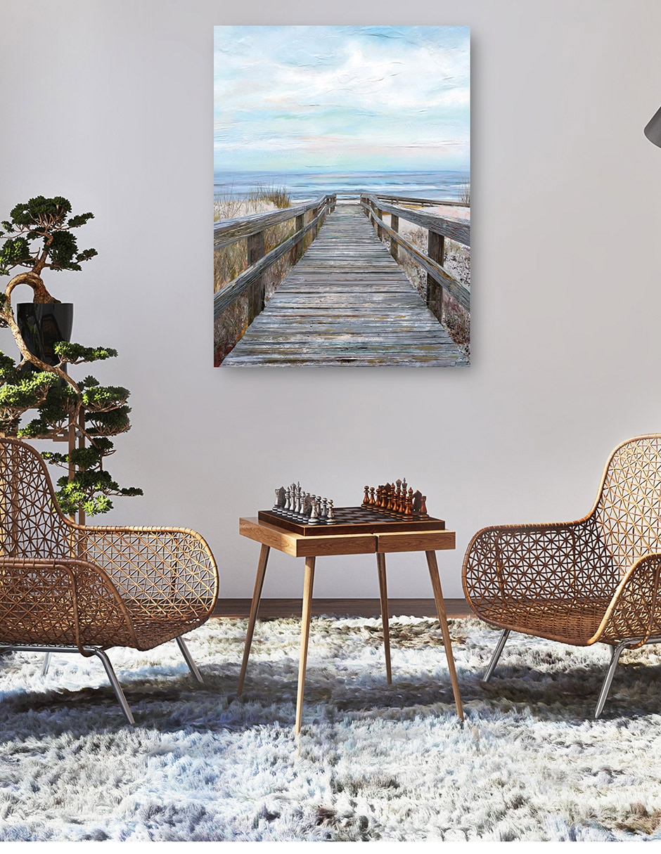 Cuadro decorativo Presión del muelle técnica mixta Muelles 5
