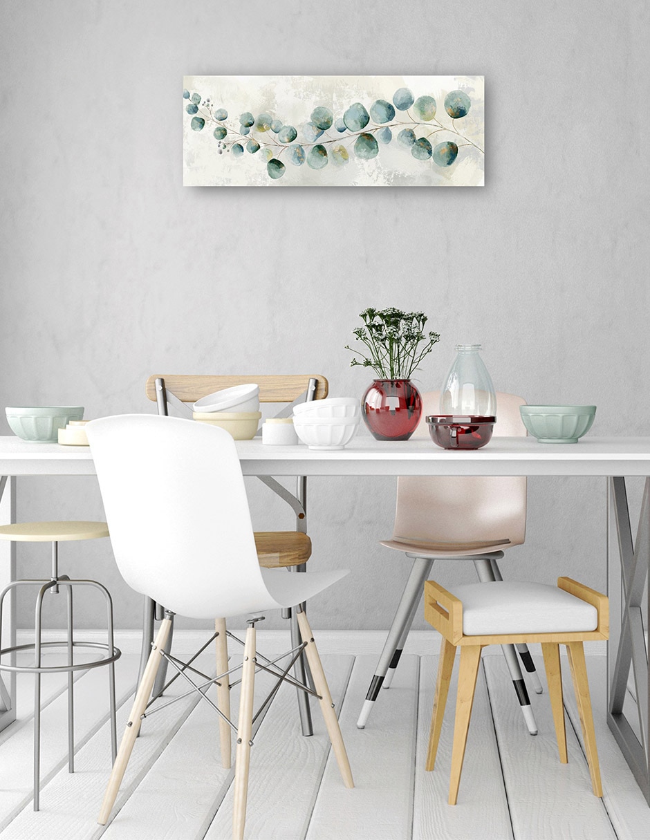 Cuadro decorativo Rama de eucalipto II técnica mixta Floración 4