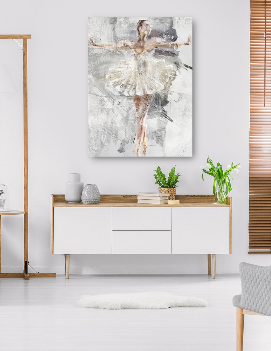 Cuadro decorativo Prima técnica mixta Gente 6