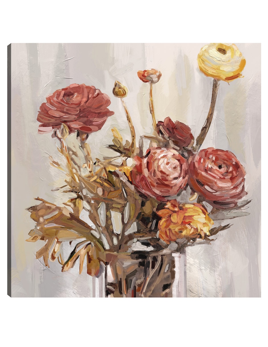 Cuadro decorativo Ramo de cosecha técnica mixta Floreros Cuadro decorativo Ramo de cosecha técnica mixta Floreros