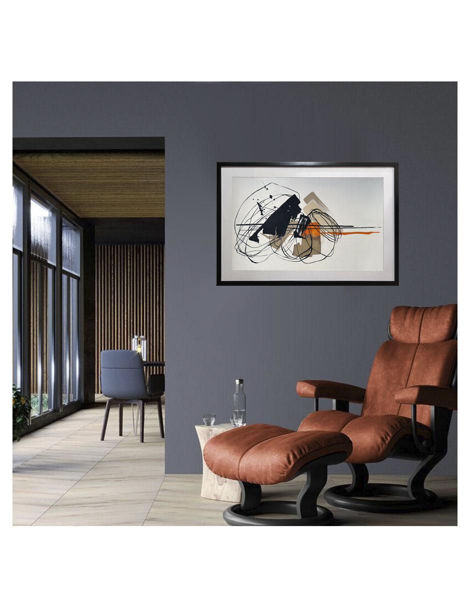 Pintura Enigma II técnica acrílico 5