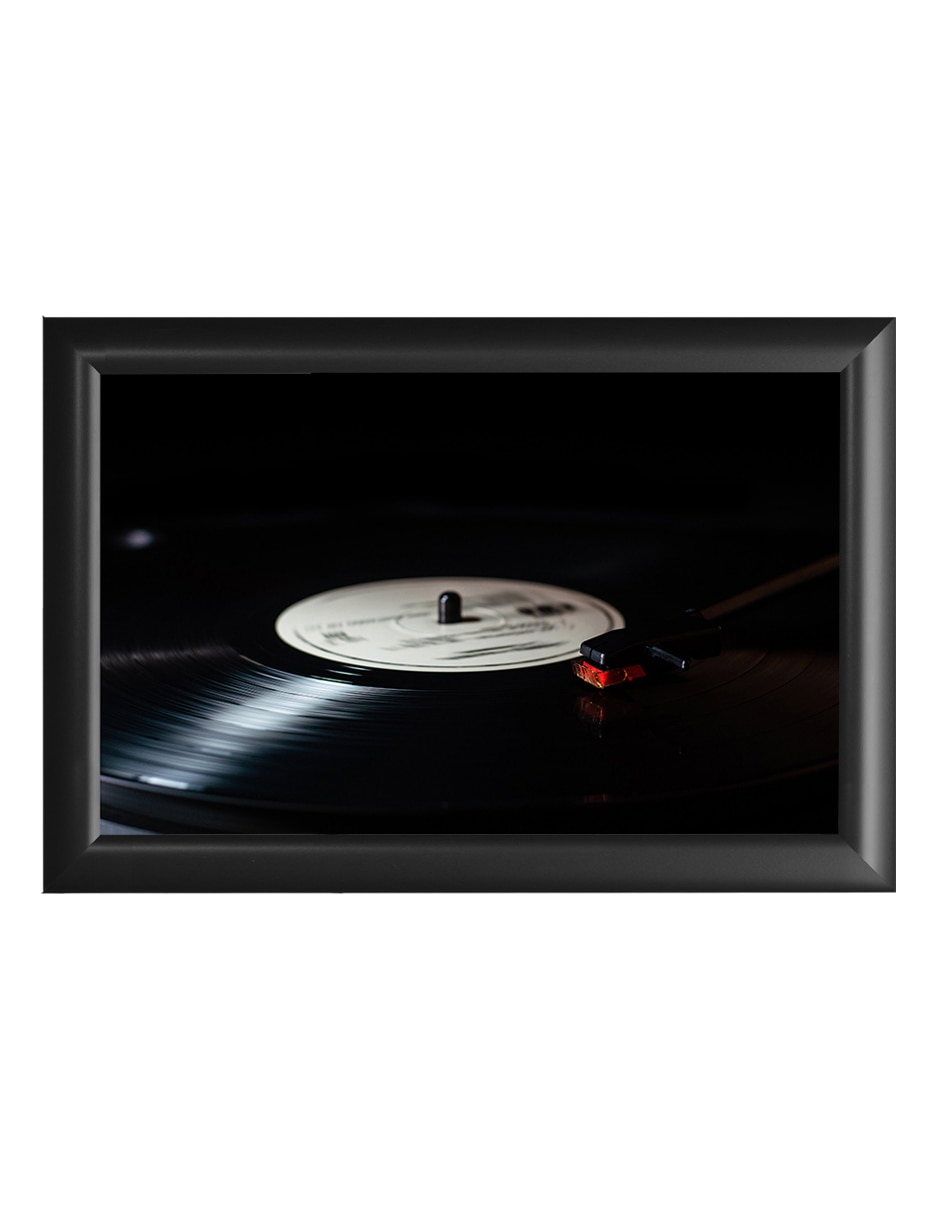 Cuadro decorativo disco de acetato Cuadro decorativo disco de acetato