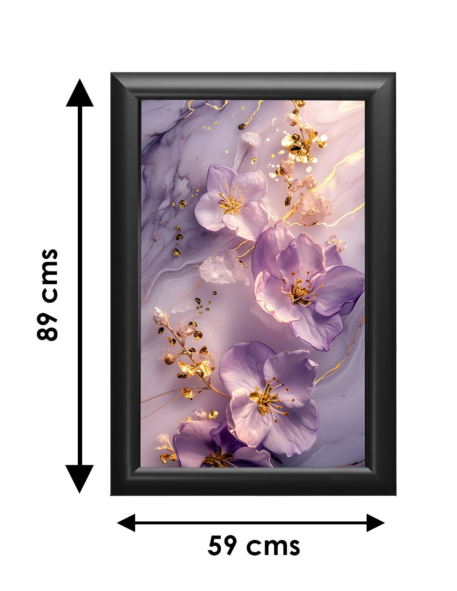 Cuadro decorativo lilac flowers 6