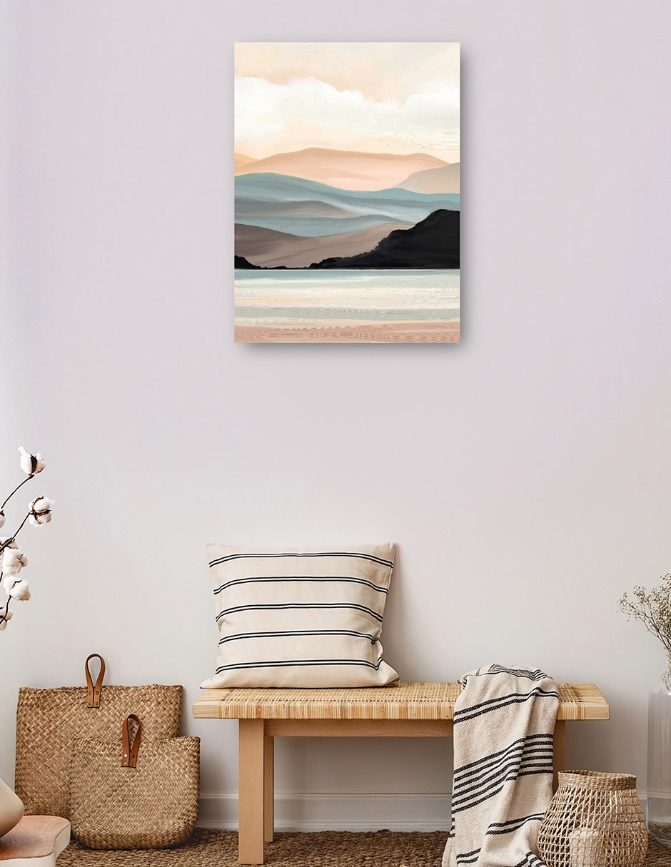 Cuadro decorativo Revelación de primavera técnica mixta Lagos 3