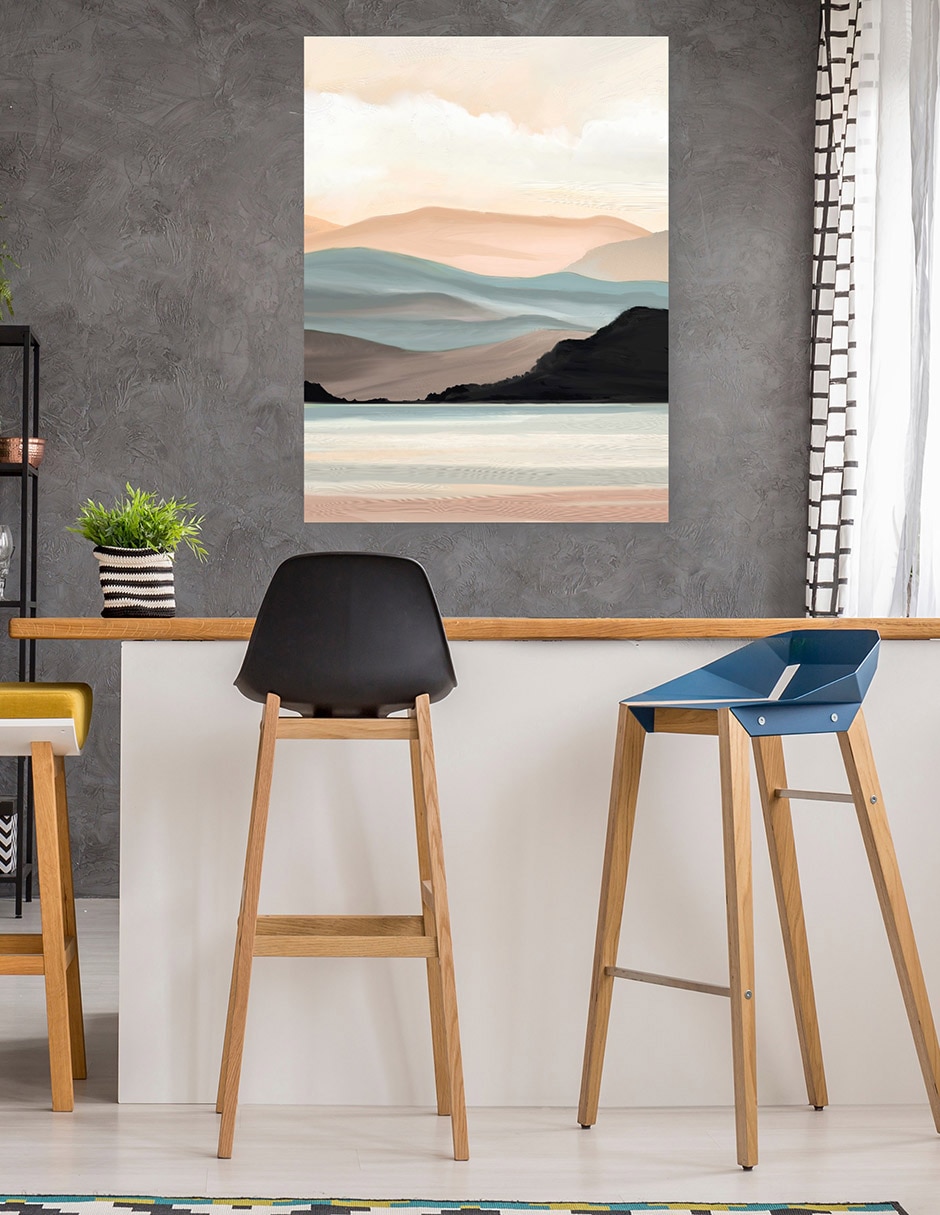 Cuadro decorativo Revelación de primavera técnica mixta Lagos 5