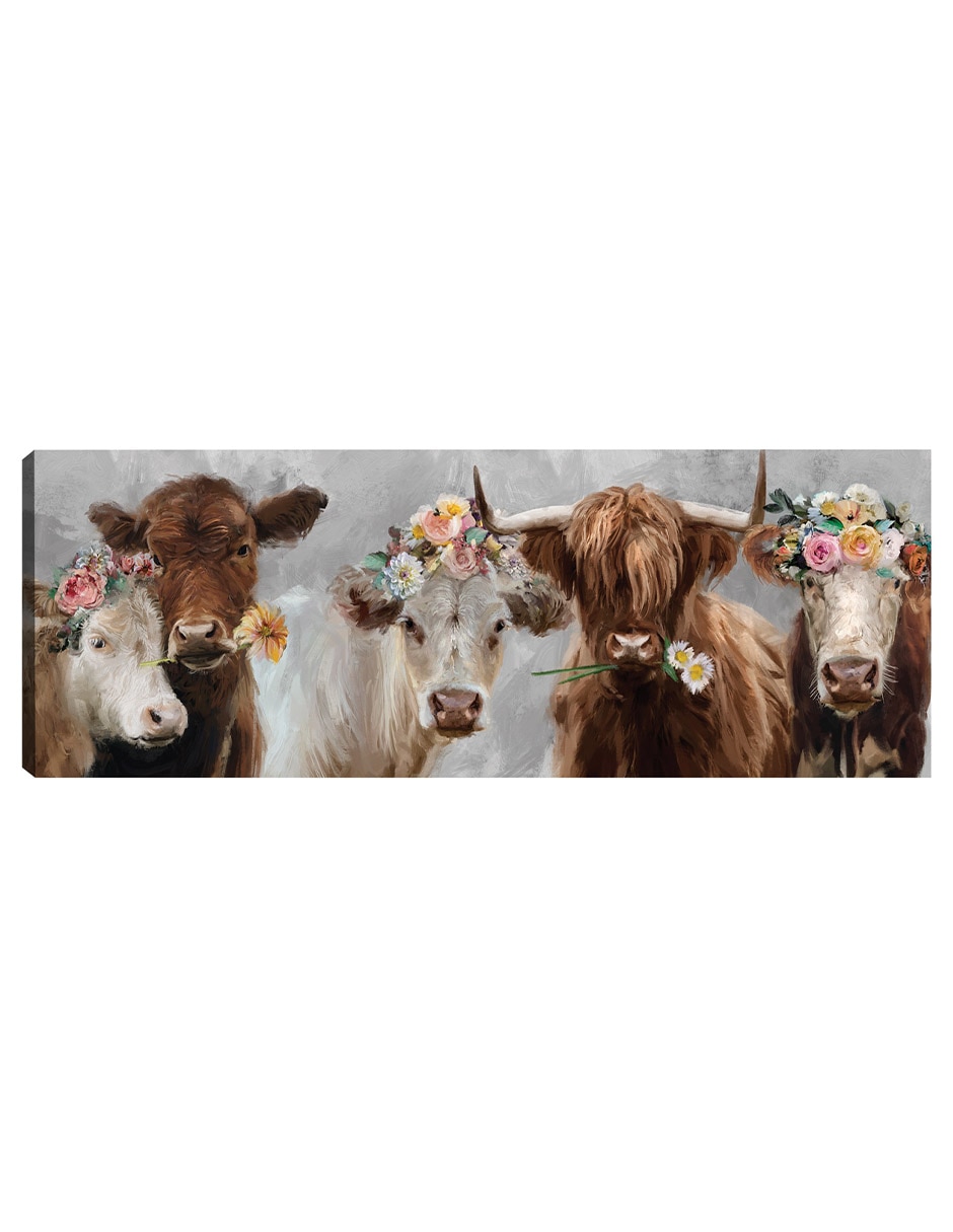 Cuadro decorativo Revisión de Moo técnica mixta Animales Domésticos Cuadro decorativo Revisión de Moo técnica mixta Animales Domésticos